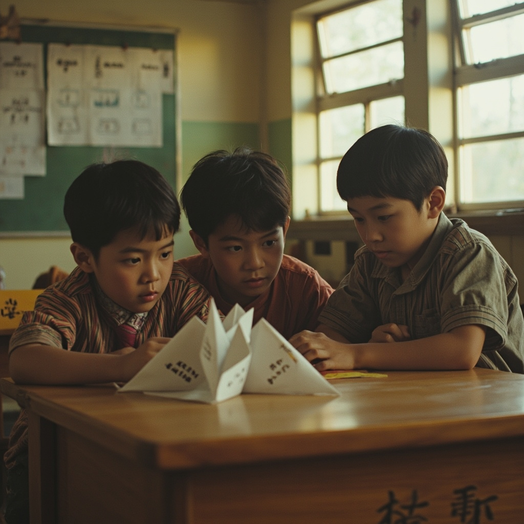 课桌上的东南西北 课桌上的东南西北